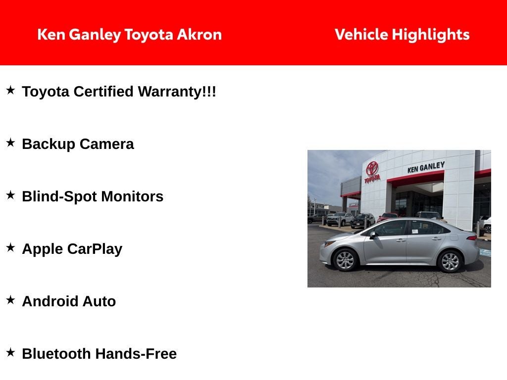 2026 Toyota Corolla LE