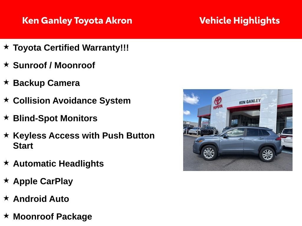 2023 Toyota Corolla Cross LE