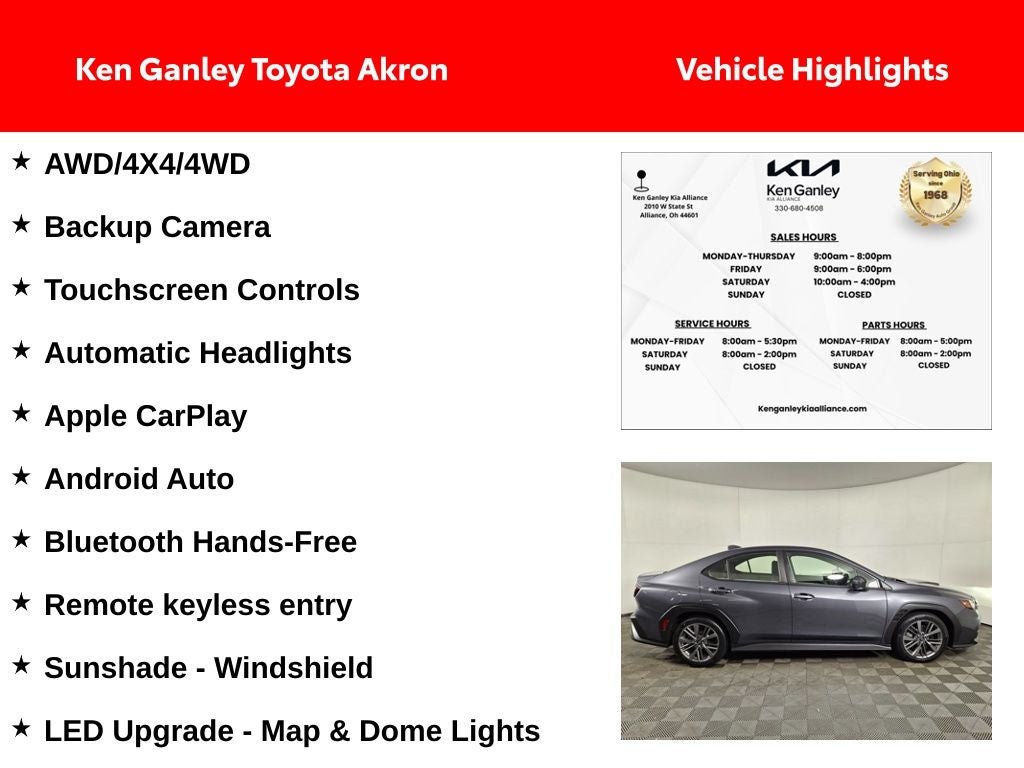 2022 Subaru WRX Base