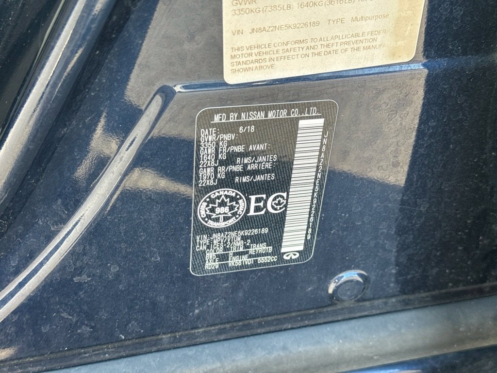 2019 INFINITI QX80 Limited
