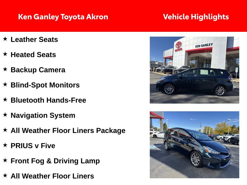 2017 Toyota Prius v Five