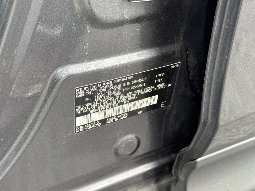 2015 Toyota RAV4 Limited