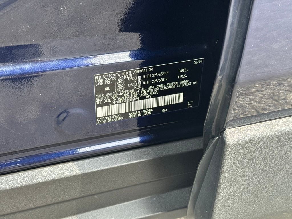2019 Toyota RAV4 XLE