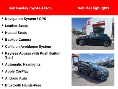 2019 Toyota Corolla Hatchback XSE