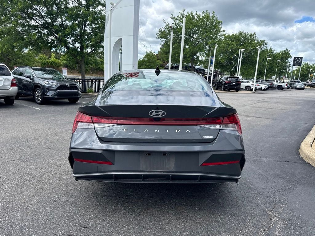 2024 Hyundai Elantra Hybrid Blue