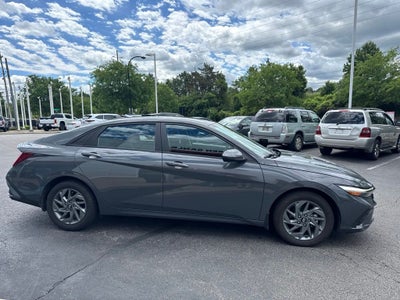 2024 Hyundai Elantra Hybrid Blue