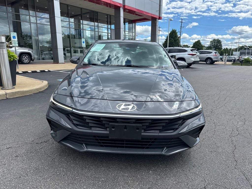 2024 Hyundai Elantra Hybrid Blue