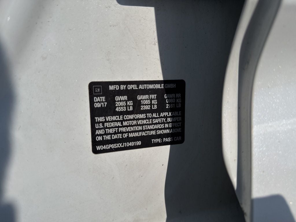 2018 Buick Regal Essence