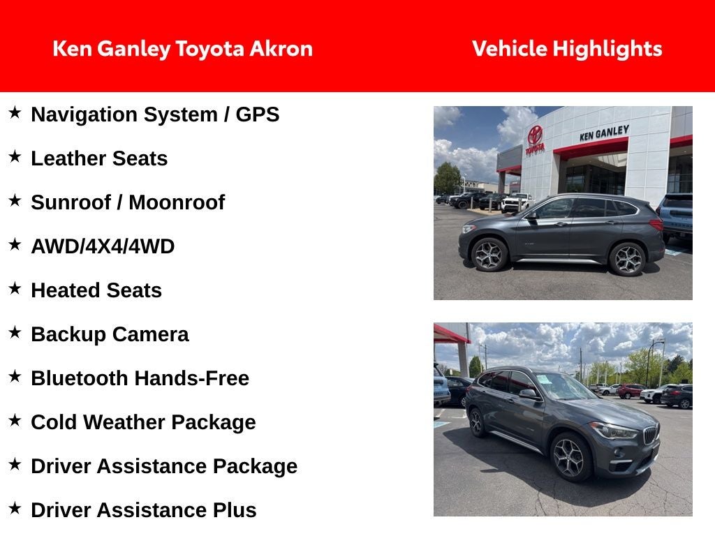 2016 BMW X1 xDrive28i