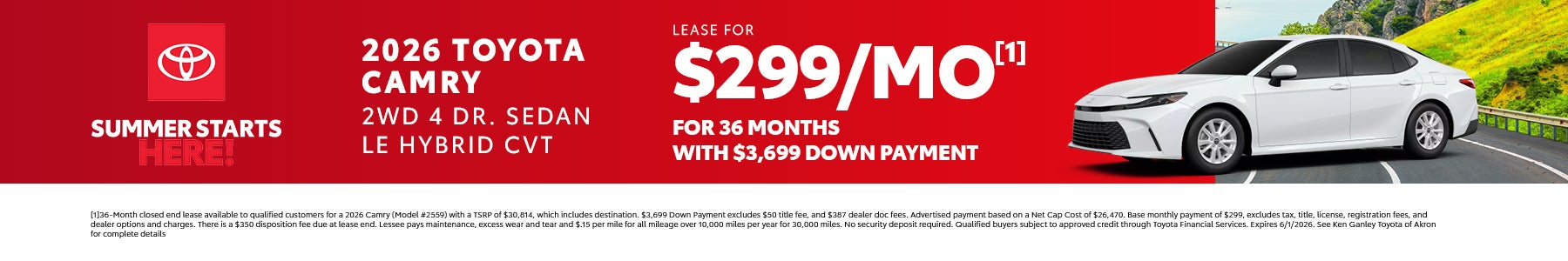 Camry Offer