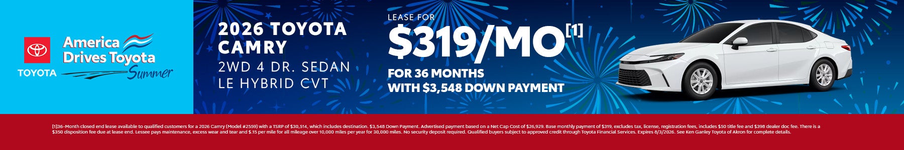 Camry Offer