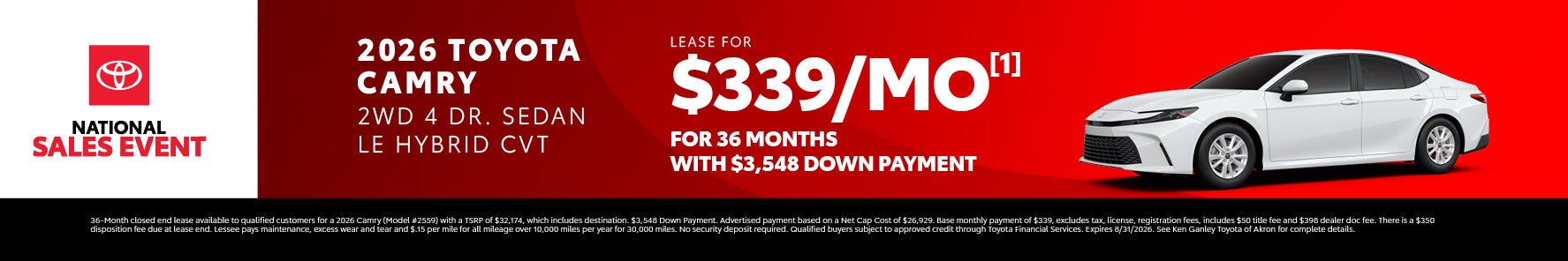 Camry Offer