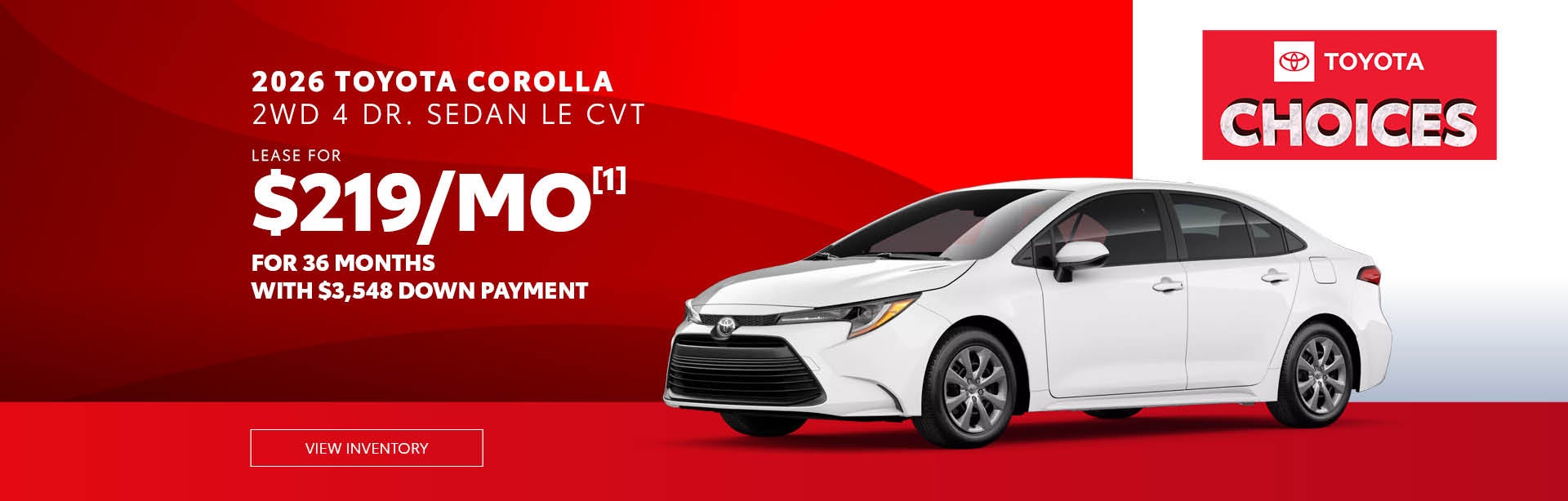 Corolla Offer