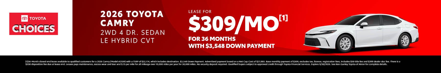 Camry Offer