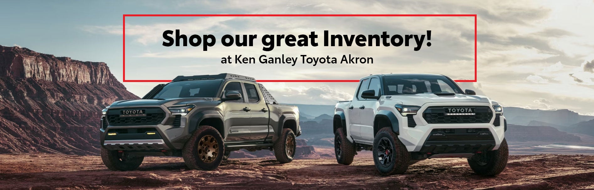 New Toyota Inventory at Ken Ganley Toyota of Akron