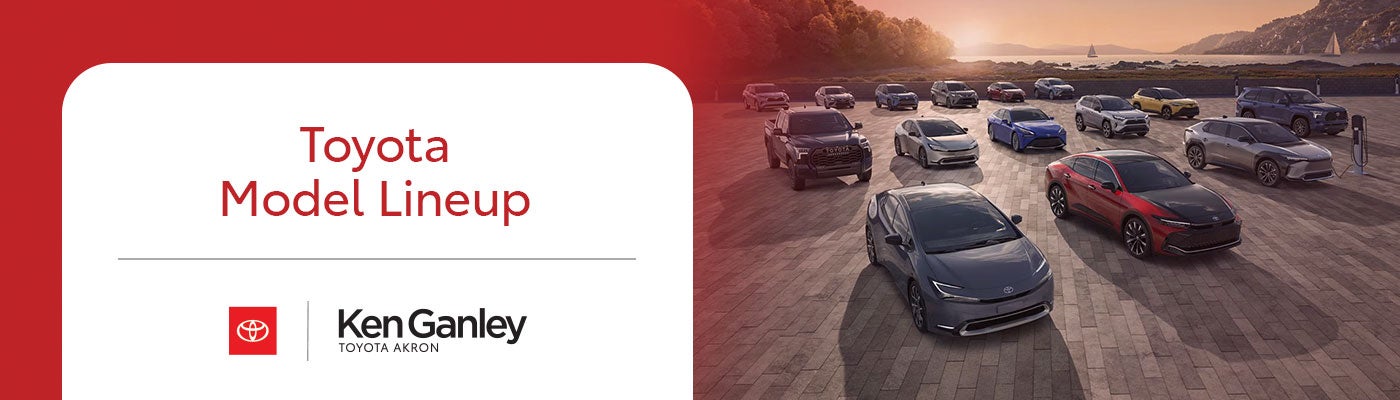 New Toyota Car, Truck, and SUV Model Lineup