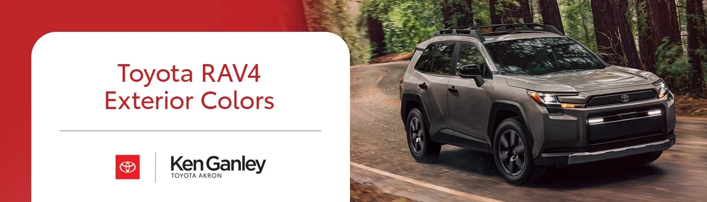 Toyota RAV4 Exterior Colors Guide - Ken Ganley Toyota Akron