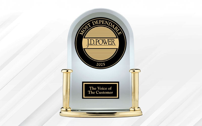 JD Power Dependability Award