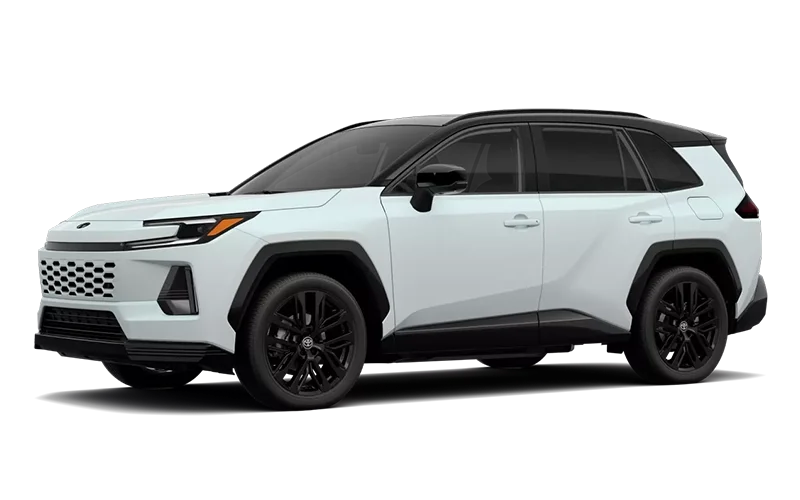 RAV4 XSE Wind Chill Pearl Midnight Black Metallic Roof