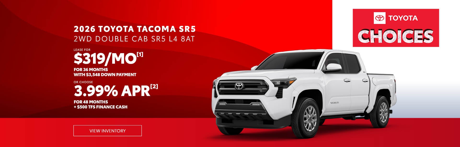Tacoma Offer